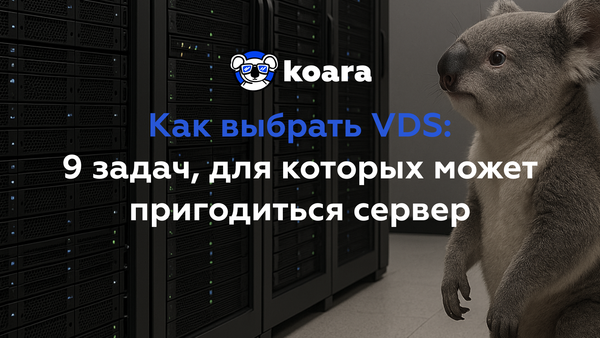 Как выбрать VDS: 9 задач, для которых может пригодиться сервер